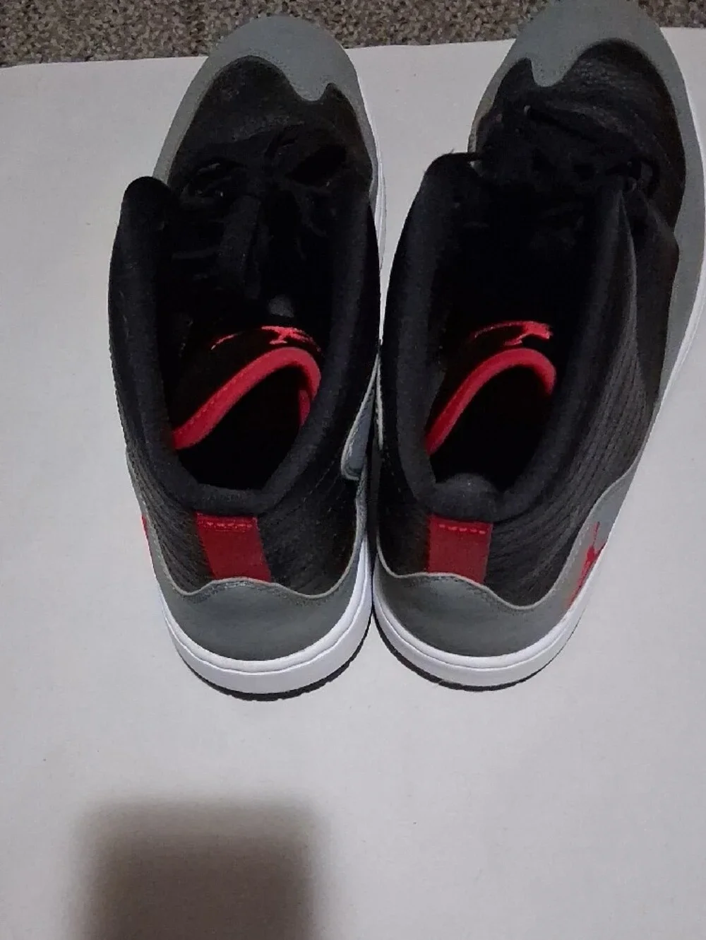 Nike Jordons KO 23  Men's Black and Gray High-Top (AR4493-16)